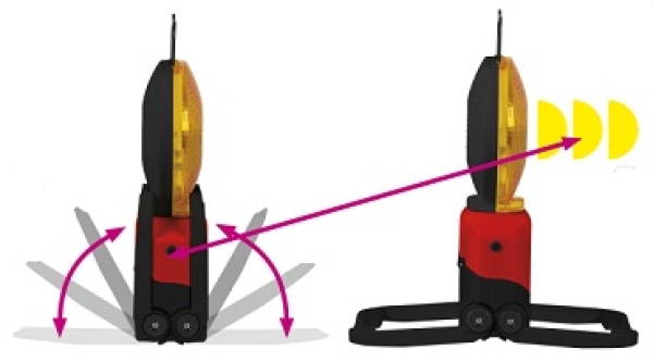 Euro-Blitz compact / two-sided / battery - horizont